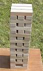 GG060:Executive Hardwood Hi Tower, giant tower block game many to choose from